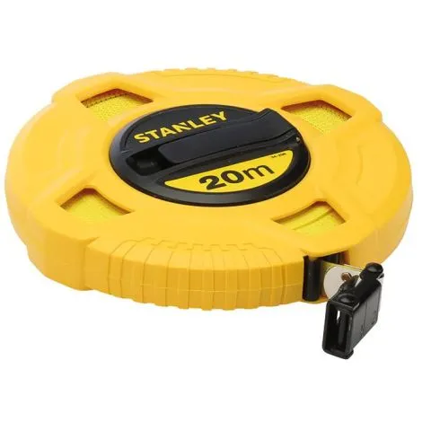 Utförsäljning 0-34-296 STANLEY Mätband glasfiber, stängd rulle 20 meter